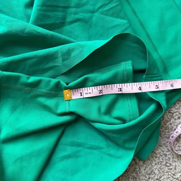 Abercrombie and Fitch YPB Sculptlux Hybrid Flyaway Onesie, Kelly Green, size XL - Picture 6 of 8